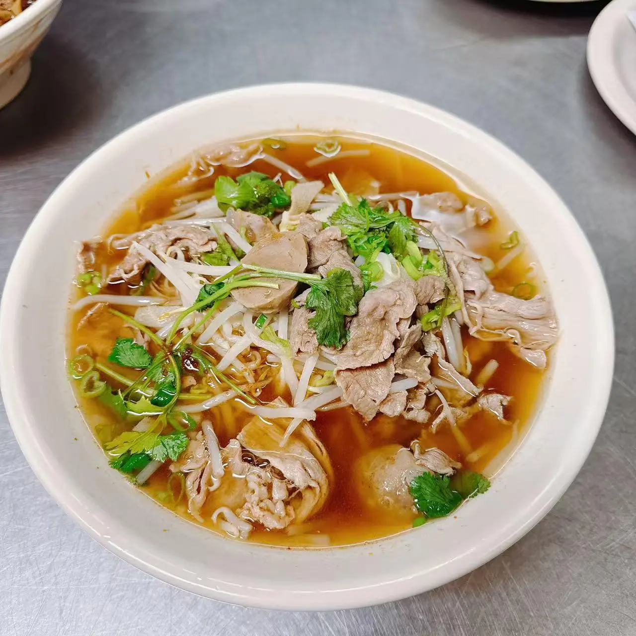 Beef rice noodles at U & TEA, a Chinese Restaurant in Bethlehem