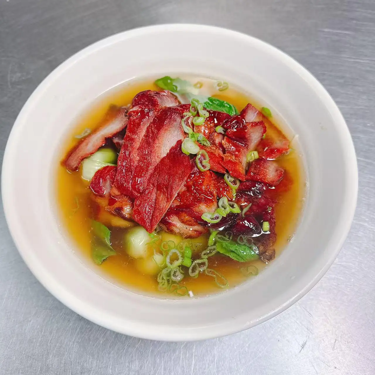 Char siu noodles at U & TEA, a Chinese Restaurant in Bethlehem